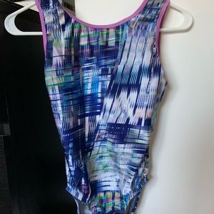 Plum Practicewear gymnastics leotard